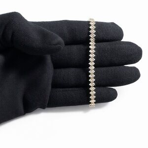 Moissanite Tennis Bracelet 💎 Iced Out Diamond Look | Luxury Shine